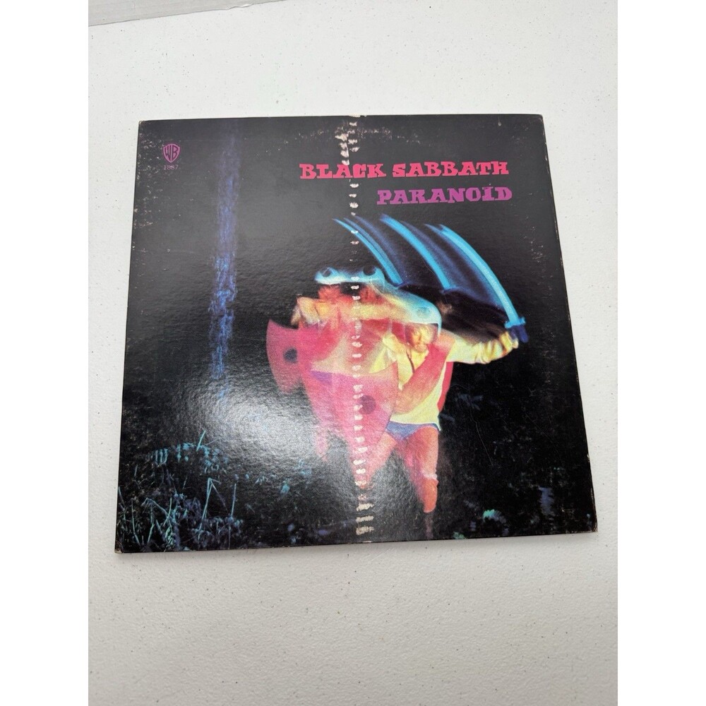 Black Sabbath Paranoid 12" Black Vinyl LP Stereo Warner Bros. Records WS 1887